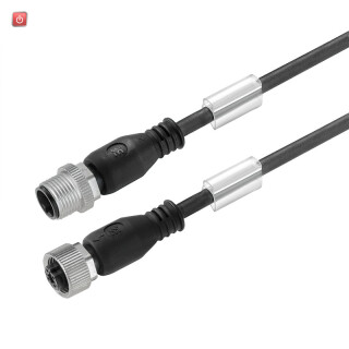 WEIDMÜLLER / 1021731000 / SAIL-M12GM12G-4-10T / Sensor-Aktor-Leitung (konfektioniert), Verbindungsleitung, M12 / M12, / EAN 4032248735402