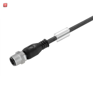 WEIDMÜLLER / 1021770500 / SAIL-M12G-4-5.0T / Sensor-Aktor-Leitung (konfektioniert), Einseitig offen, M12, Polzahl: / EAN 4032248735556