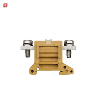 WEIDMÜLLER / 0637420000 / SAKG 32/35 II/GW / Durchgangs-Reihenklemme, Schraubanschluss, mittelgelb, 50 mm², 150 A, / EAN 4008190070564