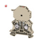 WEIDMÜLLER / 1014100000 / WSI 6/2/LD 10-36V DC / Sicherungs-Reihenklemme, Schraubanschluss, dunkelbeige, 6 mm², 10 A, / EAN 4008190156954