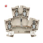 WEIDMÜLLER / 1023300000 / WDK 2.5 1D A.2 / Bauelement-Reihenklemme, Schraubanschluss, dunkelbeige, 2.5 mm², 400 / EAN 4008190187200
