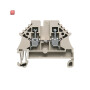 WEIDMÜLLER / 1023700000 / WDU 2.5N / Durchgangs-Reihenklemme, Schraubanschluss, dunkelbeige, 2.5 mm², 24 A, / EAN 4008190103484