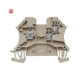 WEIDMÜLLER / 1024700000 / WDU 2.5/1.5/ZR / Durchgangs-Reihenklemme, Schraubanschluss, dunkelbeige, 2.5 mm², 24 A, / EAN 4008190008833