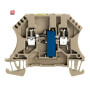 WEIDMÜLLER / 1027700000 / WDUL 4/10K / Bauelement-Reihenklemme, Schraubanschluss, dunkelbeige, 4 mm², 250 V, / EAN 4008190015381
