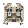 WEIDMÜLLER / 1028900000 / WDU 16/ZA / Durchgangs-Reihenklemme, Schraubanschluss, dunkelbeige, 16 mm², 76 A, / EAN 4008190034443