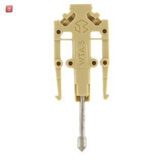 WEIDMÜLLER / 1051260000 / WTA 5/1 / Testadapter (Klemmen), 0.75 mm², 250 V, 6 A / EAN 4008190161897