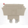 WEIDMÜLLER / 1058460000 / WSD 2.5/D+/- WTR2.5 / Bauelementstecker (Klemmen), Steckanschluss, gesteckt, dunkelbeige / EAN 4008190025021