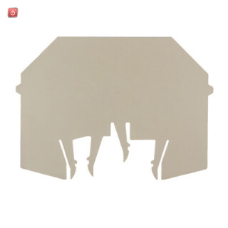 WEIDMÜLLER / 1058800000 / WTW EN / Trennwand (Klemmen), dunkelbeige, Höhe: 86 mm, Breite: 3 mm, V-0, / EAN 4008190140175
