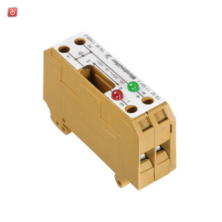 WEIDMÜLLER / 1166820000 / SAKT E/35 2LD 30VAC / Trenn- und Messtrenn-Reihenklemme, Schraubanschluss, mittelgelb, 6 / EAN 4008190048082
