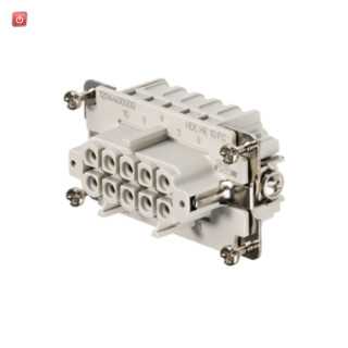 WEIDMÜLLER / 1204400000 / HDC HE 10 FC / Kontakteinsatz (Industriesteckverbinder), Buchse, 500 V, 16 A, / EAN 4008190062699