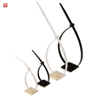 WEIDMÜLLER / 1278600000 / CB 98/2,5 NC / Kabelbinder, Breite: 2.5 mm, 80 N, natur, Brennbarkeitsklasse nach UL / EAN 4008190154554