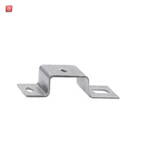 WEIDMÜLLER / 1286600000 / TST 2/M5 / Montagefuß für Tragschiene, silber, Stahl, M 5, Breite: 18 mm / EAN 4008190144777