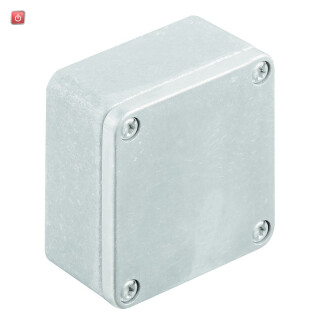 WEIDMÜLLER / 1565240000 / KLIPPON K01 / Metallgehäuse, Breite: 58 mm, Höhe: 64 mm, Tiefe: 34 mm, unbehandelt, / EAN 4008190134105