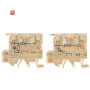 WEIDMÜLLER / 8146450000 / KDKS1/EN LD 24VDC / Sicherungs-Reihenklemme, Schraubanschluss, beige/gelb, 4 mm², 6.3 A, / EAN 4008190171902