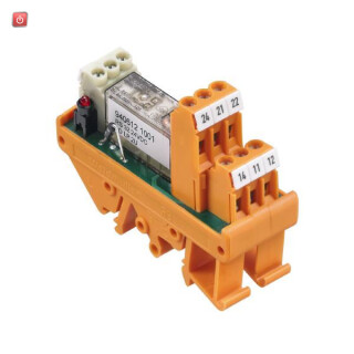 WEIDMÜLLER / 9406721001 / RS 32 230VUC LD LP 2 / Relaiskoppler, eingelötetes Relais, 230VUC+5%/-15%, LED rot, / EAN 4032248046218