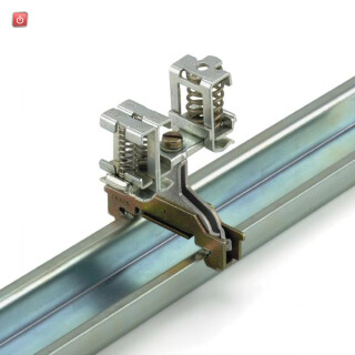 WEIDMÜLLER / 1771990000 / BS 35II KLBÜ2X2-6/2X / Befestigungsset (Klemmen) / EAN 4032248148714