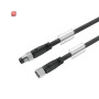 WEIDMÜLLER / 1824570120 / SAIL-M8GM8G-3-1.2U / Sensor-Aktor-Leitung (konfektioniert), Verbindungsleitung, M8 / M8, / EAN 4032248521746