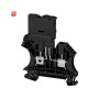 WEIDMÜLLER / 2562070000 / WFS 4 10-36V / Sicherungs-Reihenklemme, Schraubanschluss, schwarz, 4 mm², 6.3 A, 36 / EAN 4050118570540