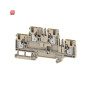 WEIDMÜLLER / 2539980000 / A2T 4 FT-PE / Mehrstock-Reihenklemme, PUSH IN, dunkelbeige, 4 mm², 800 V, 800 V, / EAN 4050118551853