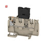 WEIDMÜLLER / 2581720000 / AAP21 4 FS OR / Durchgangs-Reihenklemme, PUSH IN, dunkelbeige, 4 mm², 6.3 A, 500 V, / EAN 4050118590821