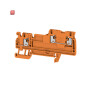 WEIDMÜLLER / 2579570000 / AIO21 1.5 SO OR / Initiator-, Aktor-Reihenklemme, PUSH IN, orange, 1.5 mm², 13.5 A, 250 / EAN 4050118588439