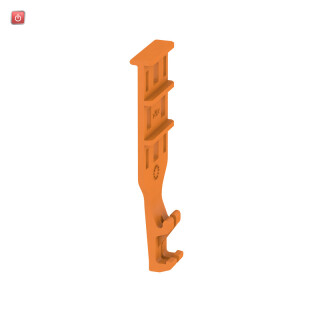 WEIDMÜLLER / 2482740000 / APGSR 1.5 - 4P / Zugentlastung (Klemmen), Wemid, orange / EAN 4050118494204