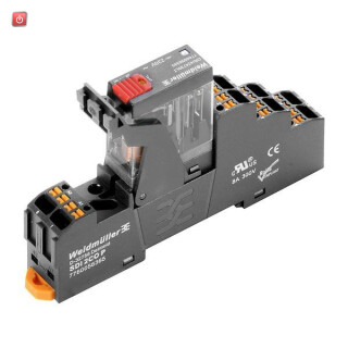 WEIDMÜLLER / 2576230000 / DRIKITP 24VAC 2CO LD / Koppelrelais, 24 V AC, LED rot, 2 Wechsler (AgSnO) , 250 V AC, 5 A, / EAN 4050118585995