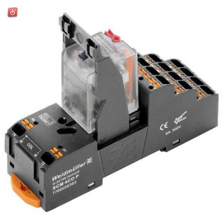 WEIDMÜLLER / 2576020000 / DRMKITP115VAC 4CO LD / Koppelrelais, 115 V AC, LED rot, 4 Wechsler (AgNi hauchvergoldet) , / EAN 4050118585773