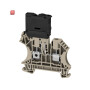 WEIDMÜLLER / 2562050000 / WFS 4 DB / Sicherungs-Reihenklemme, Schraubanschluss, dunkelbeige, 4 mm², 6.3 A, / EAN 4050118570526