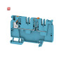 WEIDMÜLLER / 2582520000 / AAP21 4 DT BL/OR / Durchgangs-Reihenklemme, PUSH IN, blau, 4 mm², 20 A, 250 V, Anzahl / EAN 4050118591798