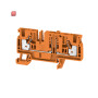 WEIDMÜLLER / 2429890000 / ADT 4 2C OR / Trenn- und Messtrenn-Reihenklemme, PUSH IN, orange, 4 mm², 20 A, 500 / EAN 4050118439687