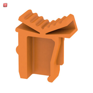WEIDMÜLLER / 1514500000 / APGPC 2.5 / Klemmenabdeckung, orange, Wemid, Höhe: 10.1 mm, Breite: 4.8 mm, Tiefe: / EAN 4050118322002