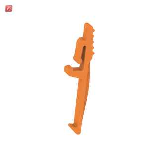 WEIDMÜLLER / 2482720000 / APGLE 1.5 / Verriegelungshaken, Wemid, orange / EAN 4050118496253