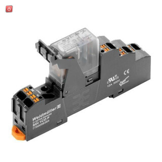 WEIDMÜLLER / 2576260000 / DRIKITP 24VAC 1CO LD / Koppelrelais, 24 V AC, LED rot, 1 Wechsler (AgSnO) , 250 V AC, 10 A, / EAN 4050118586022