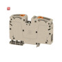 WEIDMÜLLER / 2551510000 / A2C 35 / Durchgangs-Reihenklemme, PUSH IN, dunkelbeige, 35 mm², 125 A, 1000 V, / EAN 4050118628012