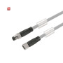 WEIDMÜLLER / 1981900500 / SAIL-M8GM8G-4S-5.0U / Datenleitung (konfektioniert) Kupfer, Verbindungsleitung, Polzahl: 4, / EAN 4032248684335