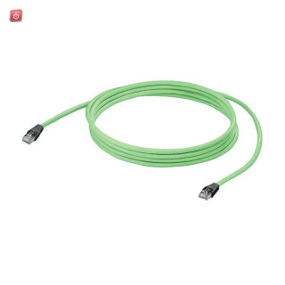 WEIDMÜLLER / 8909650200 / IE-C6ES8UG0200A40A40 / Ethernet Patchkabel, RJ45 IP 20, RJ45 IP 20, Polzahl: 8, Länge: 20 m / EAN 4032248691067