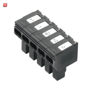 WEIDMÜLLER / 1009990000 / PTDS 4 DC / Steckverbinder, PUSH IN, Polzahl: / EAN 4032248715244