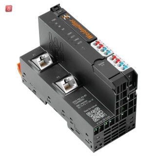 WEIDMÜLLER / 2566380000 / UR20-FBC-PN-IRT-V2 / Feldbuskoppler (I/O), PUSH IN, Micro USB 2.0, 24 V DC +20 %/ -15 %, / EAN 4050118576030