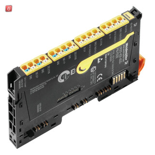 WEIDMÜLLER / 2464580000 / UR20-4DI-4DO-PN-FSOE / Sicheres Ein-/Ausgangs-Modul (I/O), Sicheres Ein- und Ausgangsmodul, / EAN 4050118479287
