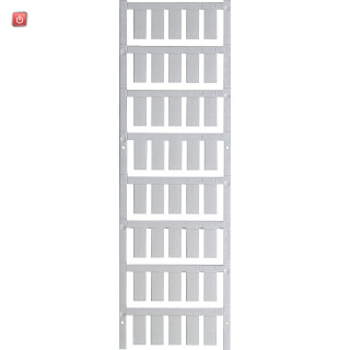 WEIDMÜLLER / 1609940000 / ESG 9/20 MC NE WS / Gerätemarkierung, Breite: 20 mm, PA 66, weiß, / EAN 4008190203528