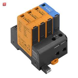 WEIDMÜLLER / 2591470000 / VPU AC I 3+1 R 300/1 / Überspannungsableiter (Energietechnik/Stromversorgung), / EAN 4050118599473