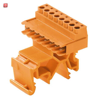WEIDMÜLLER / 1846160000 / SLS 5.08/10/180TB KF / Leiterplattensteckverbinder (Leiteranschluss), 320 V, 21.5 A, Raster / EAN 4032248362448