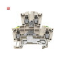 WEIDMÜLLER / 1036400000 / WDK 2.5DU-PE / Mehrstock-Reihenklemme, Schraubanschluss, dunkelbeige, 2.5 mm², 400 V, / EAN 4008190297374