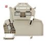 WEIDMÜLLER / 1616460000 / ZSI 2.5/2 500AC / Sicherungs-Reihenklemme, Zugfederanschluss, dunkelbeige, 2.5 mm², 12 / EAN 4008190196608