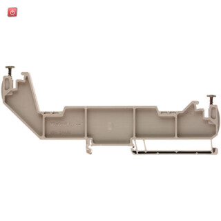 WEIDMÜLLER / 1715970000 / WSH 3/H/N / Sammelschienträger, dunkelbeige, 120 °C, Breite: 8 mm, V-0, Wemid, / EAN 4008190353100