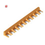WEIDMÜLLER / 1604330000 / WKB 1/10 / Querverbinder (Klemmen), gesteckt, orange, 41 A, Polzahl: 10, Raster / EAN 4008190129576