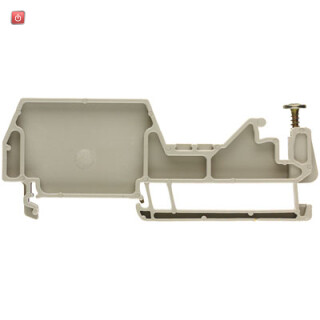 WEIDMÜLLER / 1080100000 / WSH 5 / Sammelschienträger, dunkelbeige, 120 °C, Breite: 8 mm, V-0, Wemid, / EAN 4008190965143