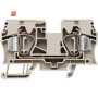 WEIDMÜLLER / 1745230000 / ZDU 16 / Durchgangs-Reihenklemme, Zugfederanschluss, dunkelbeige, 16 mm², 76 A, / EAN 4008190996765