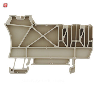 WEIDMÜLLER / 1649540000 / ZAP/TW ZIA1.5/3L / Trennwand (Klemmen), dunkelbeige, Höhe: 68 mm, Breite: 5.08 mm, V-0, / EAN 4008190295165